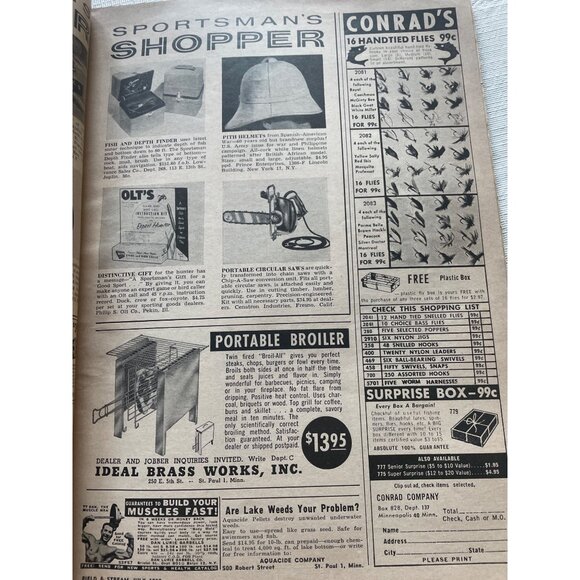 Vintage Field & Stream Magazine July 1958 Edition Fishing & Outdoors Bob Kuhn - Picture 10 of 12